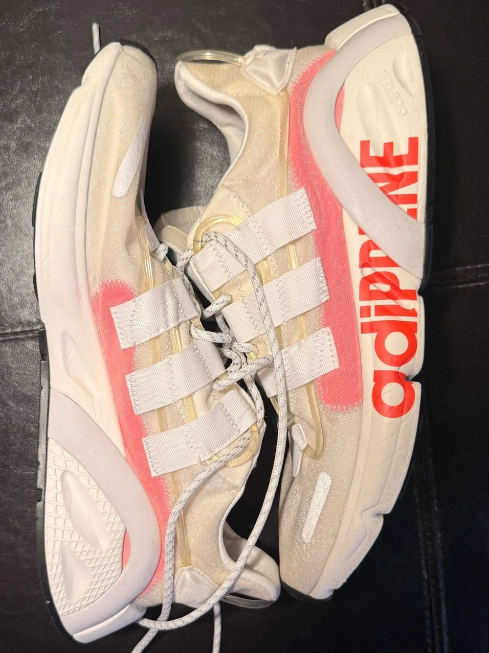 Adidas Men’s Size 10 2019 LXCON Solar Red/Cloud White /Crystal White EH